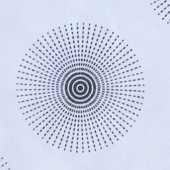 Home Collection 10 Piece Kitchen Linens Set Black & White Mod Retro Funky - Picture 7 of 9